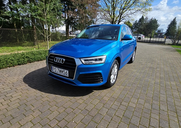 Audi Q3 cena 79950 przebieg: 125167, rok produkcji 2015 z Poznań małe 497